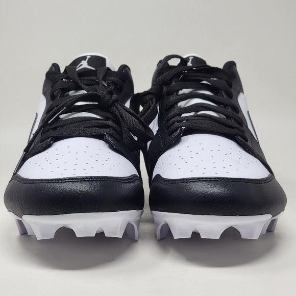 Nike Air Jordan 1 Low TD Panda Black White Football Cleats FJ6245-100 MenS SZ 14 - Picture 8 of 11